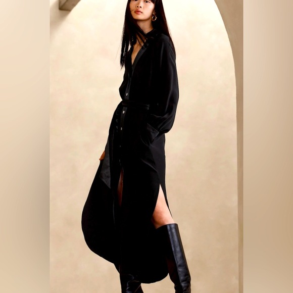 Banana Republic Dresses & Skirts - BANANA REPUBLIC FELISA MIDI SHIRTDRESS